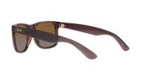 Ray-Ban Justin RB4165 6597/T5 51-16 Transparent Dark Brown