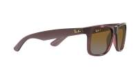 Ray-Ban Justin RB4165 6597/T5 51-16 Transparent Dark Brown