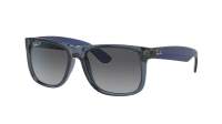 Ray-Ban Justin RB4165 6596/T3 55-16 Transparent Blue