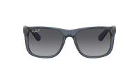 Ray-Ban Justin RB4165 6596/T3 55-16 Transparent Blue