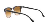 Ray-Ban Clubmaster RB3016 1256/51 51-21 Spotted Brown/Blue