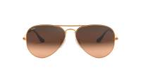 Ray-Ban Aviator Large metal gradient RB3025 9001/A5 55-14 Bronze