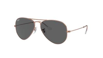 Lunettes de soleil Ray-Ban Aviator Large metal RB3025 9202/B1 55-14 Rose Gold en stock