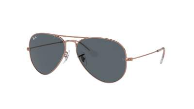 Lunettes de soleil Ray-Ban Aviator Large metal RB3025 9202/R5 55-14 Rose Gold en stock