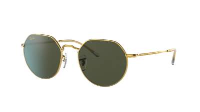 Lunettes de soleil Ray-Ban Jack RB3565 9196/31 55-20 Legend Gold en stock