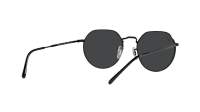 Ray-Ban Jack Schwarz RB3565 002/48 51-20 Mittel Polarisierte Gläser