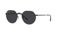 Ray-Ban Jack Schwarz RB3565 002/48 51-20 Mittel Polarisierte Gläser