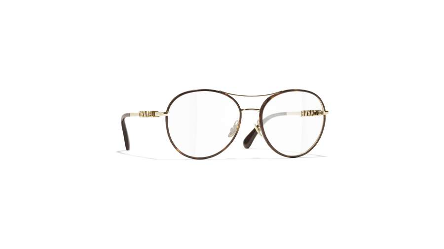 Lunettes de vue CHANEL CH2214 C429 53-17 Dark havana en stock