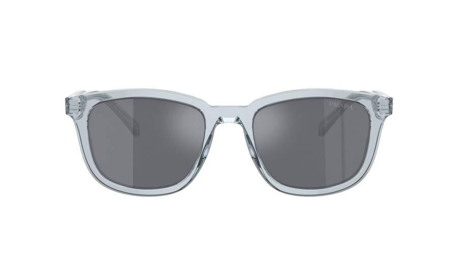 Sunglasses Prada PR A21S 19T-175 53-20 Transparent Azure in stock