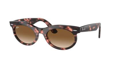 Lunettes de soleil Ray-Ban Wayfarer oval RB2242 1334/51 50-22 Pink Havana en stock