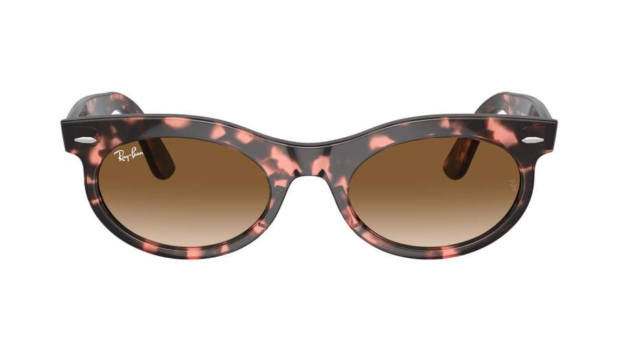 Sunglasses Ray-Ban Wayfarer oval RB2242 1334/51 50-22 Pink Havana in stock