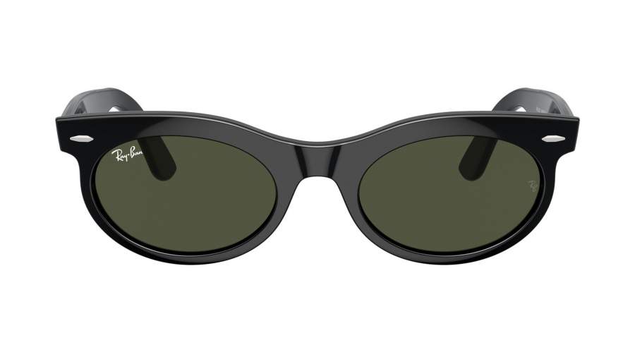 Sunglasses Ray-Ban Wayfarer oval RB2242 901/31 53-22 Black in stock