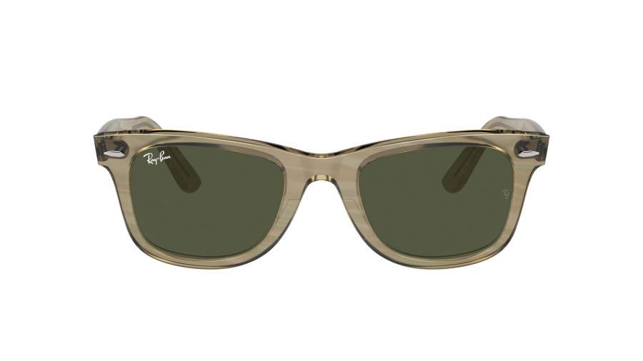 Lunettes de soleil Ray-Ban Original wayfarer Change Collection RB2140 1387/31 50-22 Photo striped grey en stock