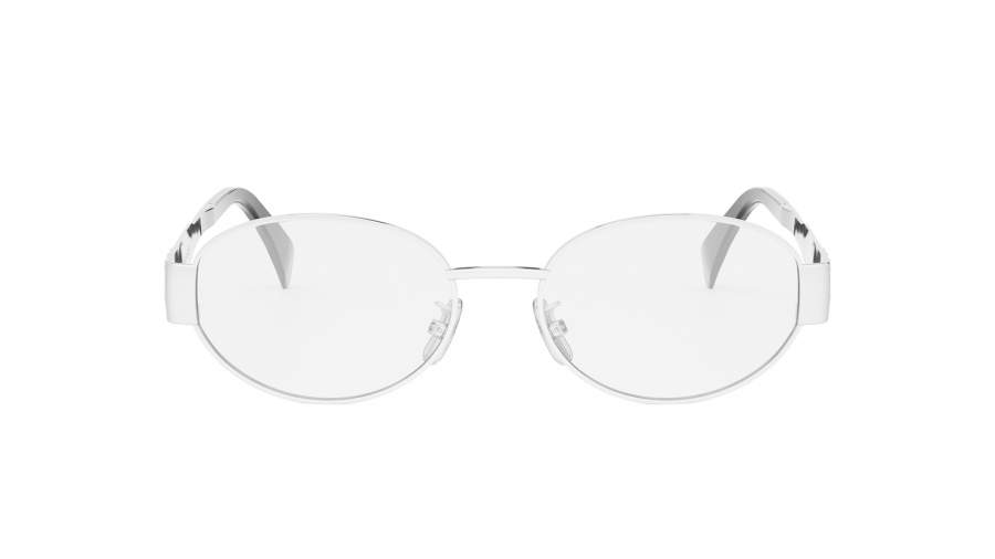 Lunettes de vue CELINE Triomphe metal CL50140U 016 53-17 Argent en stock