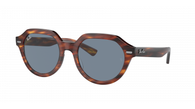 Lunettes de soleil Ray-Ban Gina RB4399 954/62 53-21 Striped Havana en stock