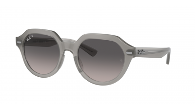 Lunettes de soleil Ray-Ban Gina RB4399 6429/M3 53-21 Opal Grey en stock