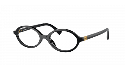 Brille Miu Miu MU 01XV 1AB-1O1 50-18 Schwarz auf Lager