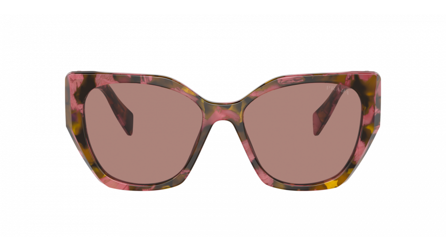 Sunglasses Prada PR 19ZS 18N-10D 55-17 Tortoise Cognac Begonia in stock