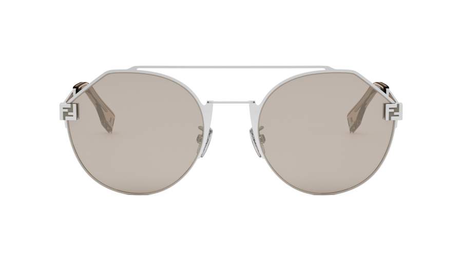 Lunettes de soleil FENDI Sky FE40060U 16G 55-21 Argent en stock