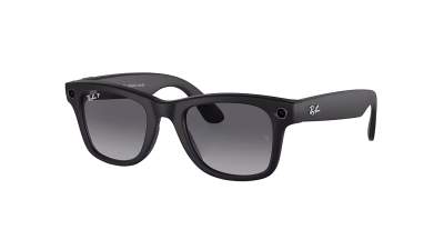 Lunettes de soleil Ray-Ban Meta wayfarer RW4006 601/ST3 50-22 Noir en stock