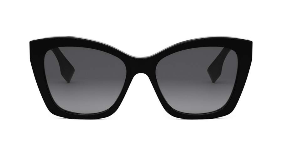 Sunglasses FENDI Lettering FE40151I 01B 55-17 Black in stock