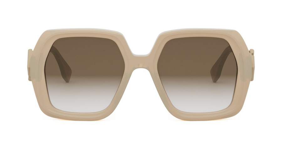 Sunglasses FENDI Ff diamonds FE40139I 57F 53-19 Beige in stock