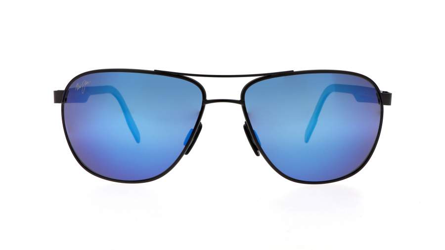 Lunettes de soleil Maui Jim Castles B728-17 62-15 Noir en stock