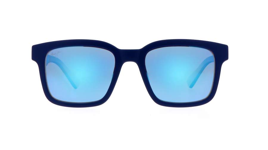 Lunettes de soleil Maui Jim Opiopio asian fit B659-03 54-20 Bleu en stock