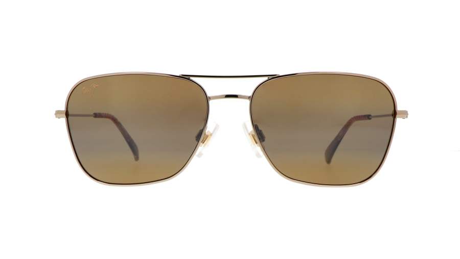 Sunglasses Maui Jim Naauao H675-16 58-16 Shiny Light Gold in stock