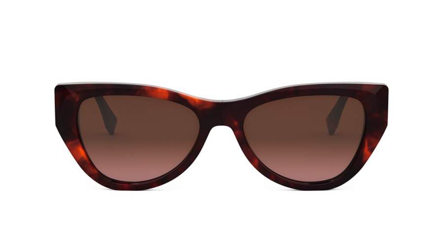 Sunglasses FENDI Diamonds FE40149I 54F 54-17 Havane Rouge in stock