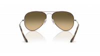 Ray-Ban Aviator Large metal RB3025 9270/0A 58-14 Havana on gunmetal