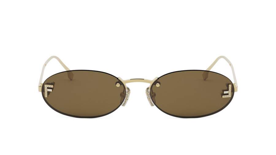 Sunglasses FENDI First FE4075US 30J 54-15 Gold in stock