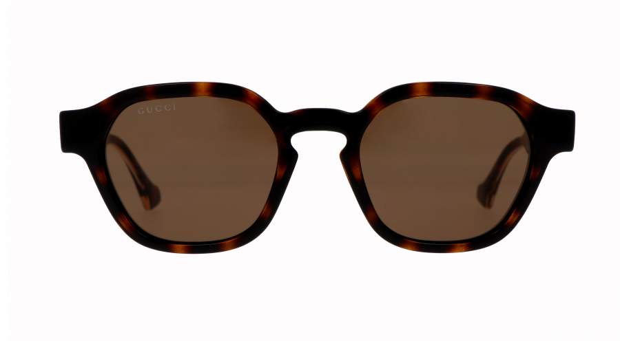 Lunettes de soleil Gucci Lettering GG1730S 002 50-21 Havana en stock