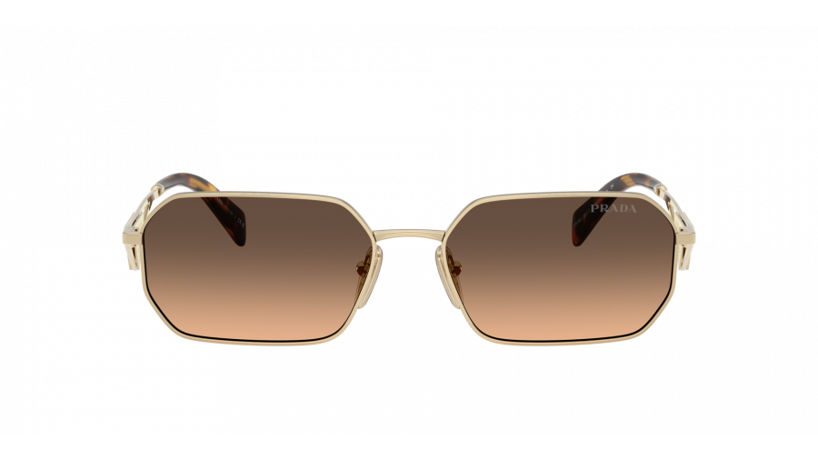 Sunglasses Prada PR A51S ZVN-50C 58-17 Pale Gold in stock