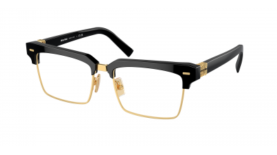 Brille Miu Miu MU 11XV 16K-1O1 54-17 Schwarz auf Lager