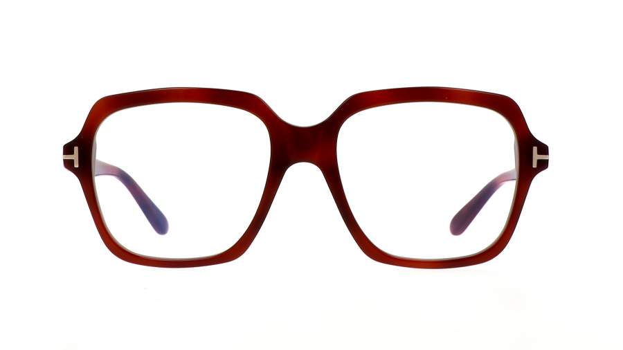 Eyeglasses Tom Ford FT5908-B/V 054 54-17 Havane Rouge in stock