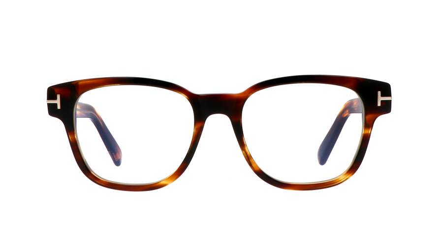 Eyeglasses Tom Ford FT5977-B/V 050 52-18 Havane Foncé in stock