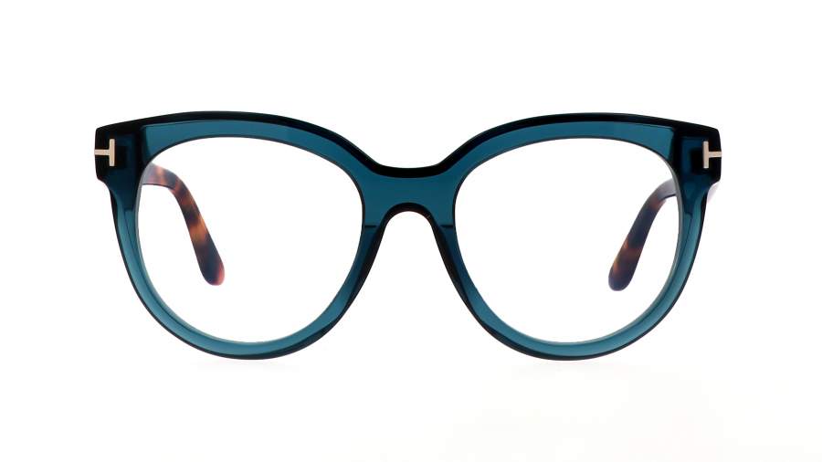 Eyeglasses Tom Ford FT5987-B/V 092 52-19 Havane Foncé in stock