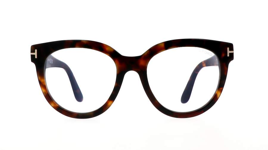 Eyeglasses Tom Ford FT5987-B/V 052 52-19 Havane Foncé in stock