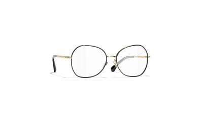 Lunettes de vue CHANEL CH2217J C395 55-17 Pale Gold en stock