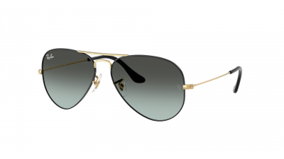 Lunettes de soleil Ray-Ban Aviator Large Metal RB3025 9271/GK 58-14 Black on Arista en stock