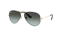 Ray-Ban Aviator Large Metal RB3025 9271/GK 58-14 Black on Arista