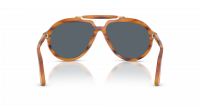 Persol Senna series PO0202S 960/R5 57-13 Striped Brown