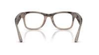 Ray-Ban Meta wayfarer RW4006 6705P5 50-22 Shiny Warm Stone