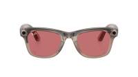 Ray-Ban Meta wayfarer RW4006 6705P5 50-22 Shiny Warm Stone