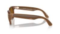 Ray-Ban Meta wayfarer RW4008 670683 53-22 Shiny Caramel