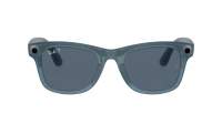 Ray-Ban Meta wayfarer RW4008 67552V 53-22 Matte Jeans