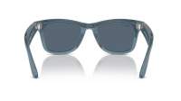 Ray-Ban Meta wayfarer RW4008 67552V 53-22 Matte Jeans