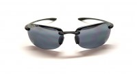 Maui Jim Sandy beach Noir 408-02 56-15 Large Polarisé Miroirs