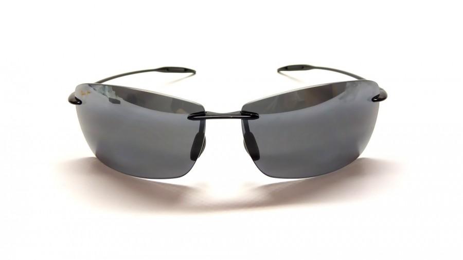 Lunettes de soleil Maui Jim Lighthouse Noir 423-02 65-13 Large Polarisés en stock